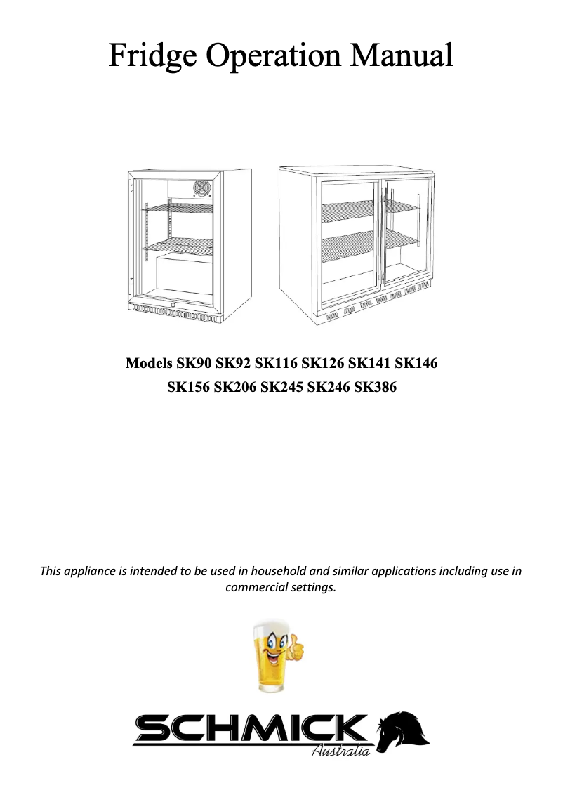 Image de la première page du manuel de l'appareil SK156R-B