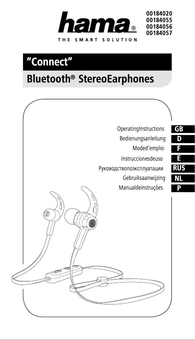 Página 1 del manual Manual de usuario Hama Connect