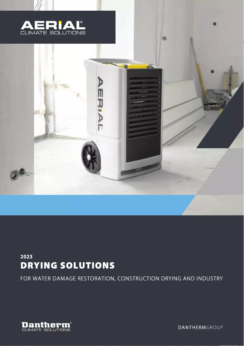 Página 1 del manual Catálogo Aerial Porta-Dry 400