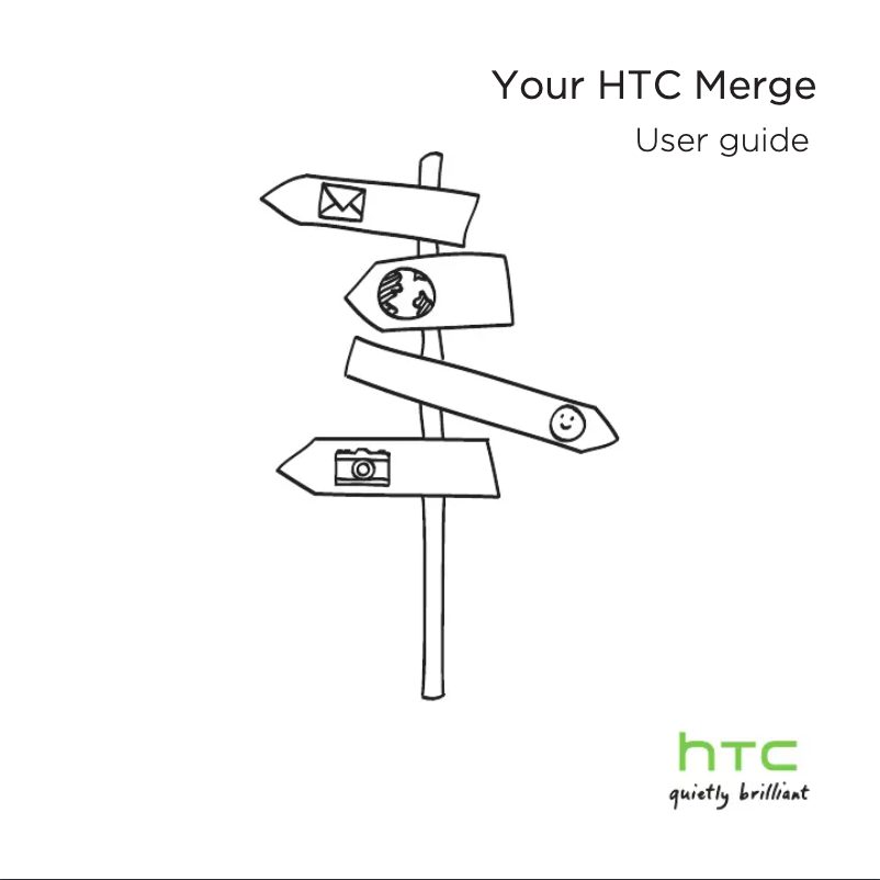 Page n°1 - Manuel utilisateur HTC Merge