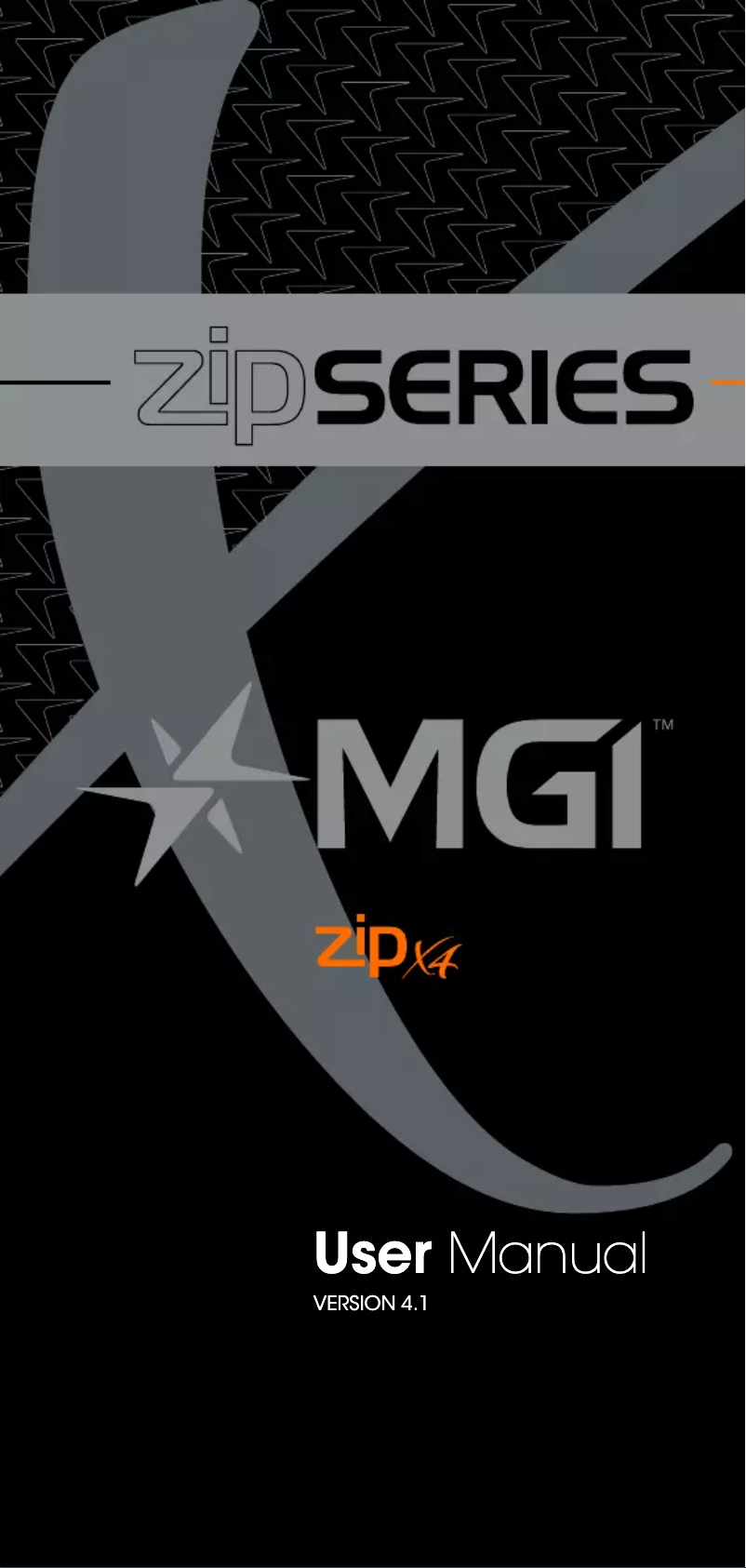 Page n°1 - Manuel utilisateur MGI Zip X4