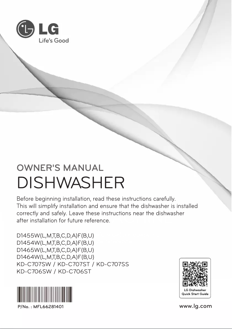 Imagen de la primera página del manual del dispositivo D1465CF