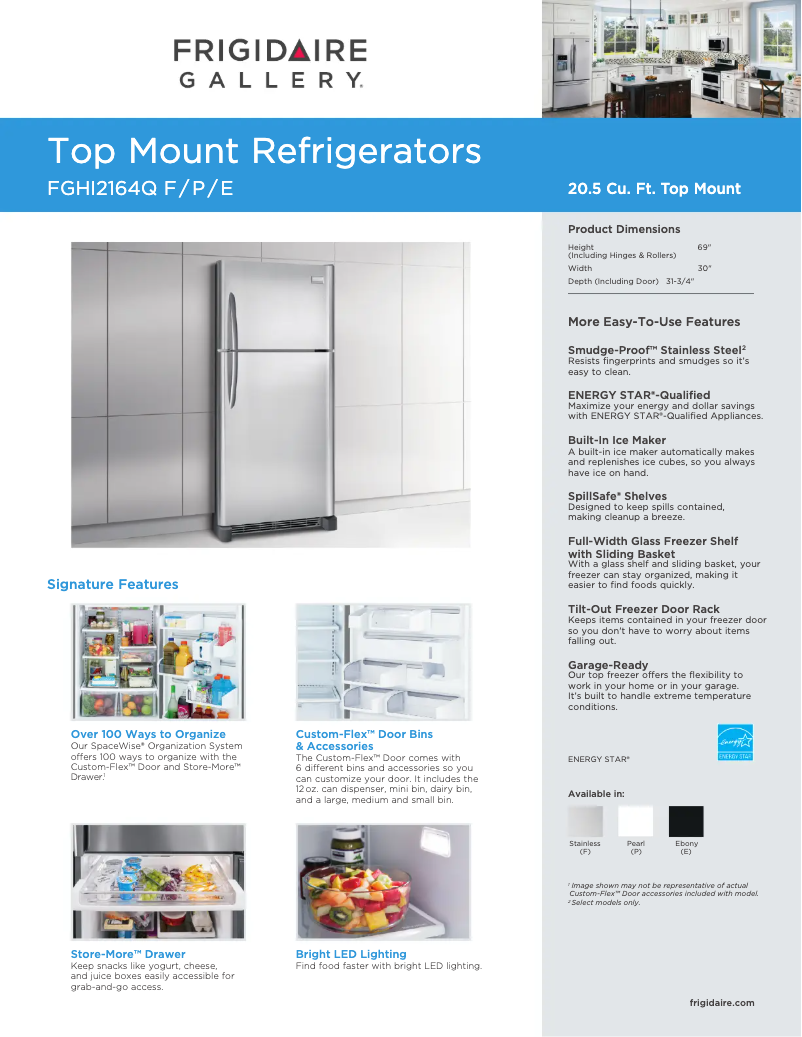 Image de la première page du manuel de l'appareil FGHI2164Q