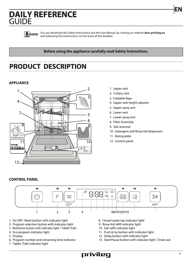 Image de la première page du manuel de l'appareil RFO 3T133 A F