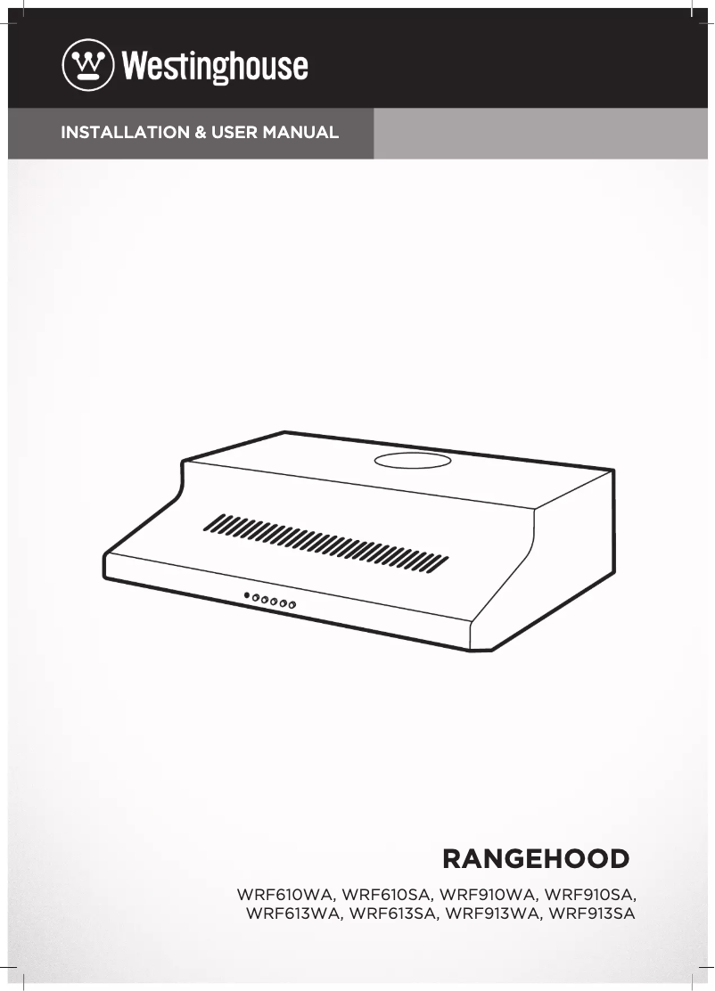 Page 1 de la notice Manuel utilisateur Westinghouse WRF613WA