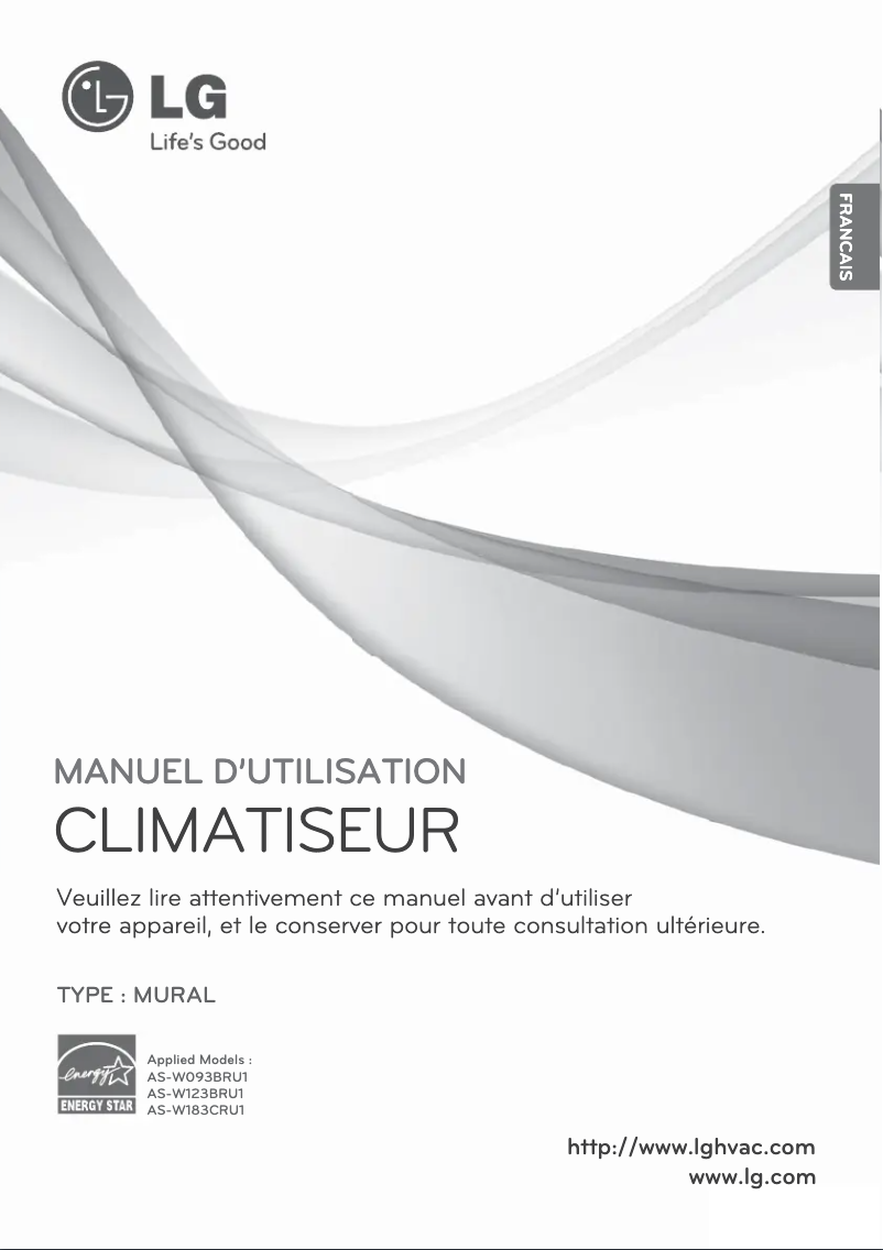 Image de la première page du manuel de l'appareil LAN120HSV