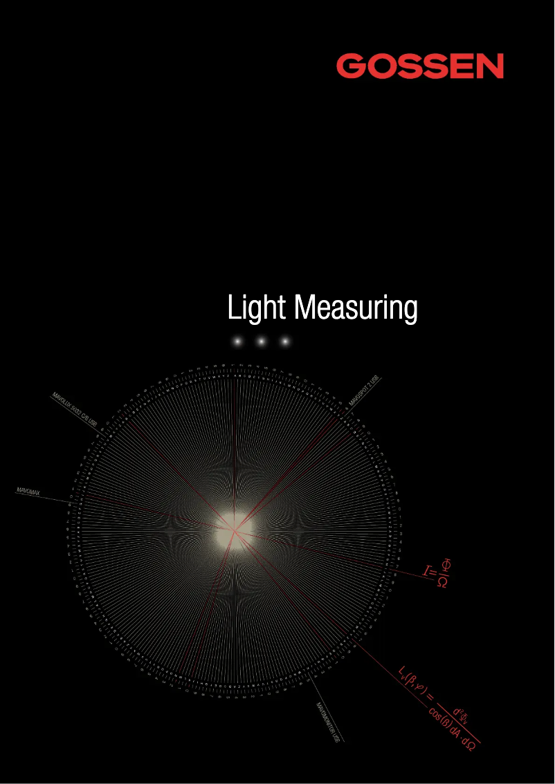 Image de la première page du manuel de l'appareil MAVOLUX COMPACT