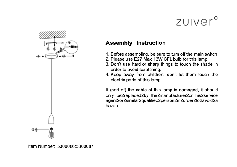 Page n°1 - Manuel utilisateur Zuiver Mach