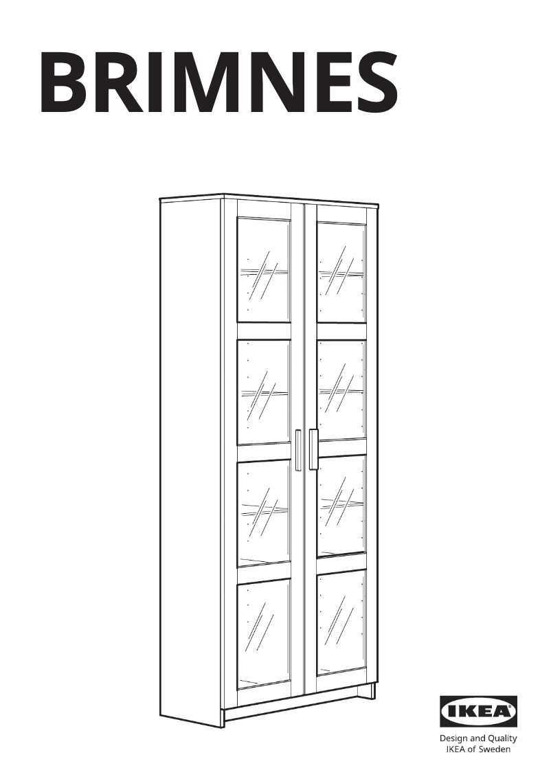 Image de la première page du manuel de l'appareil BRIMNES 704.098.87