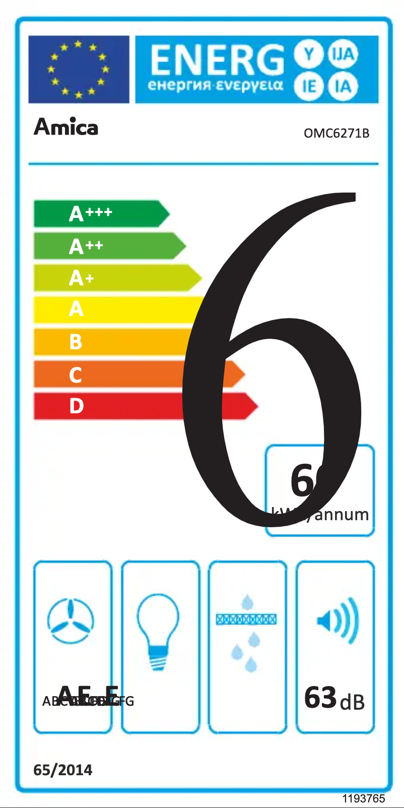 Image de la première page du manuel de l'appareil OMC6271B