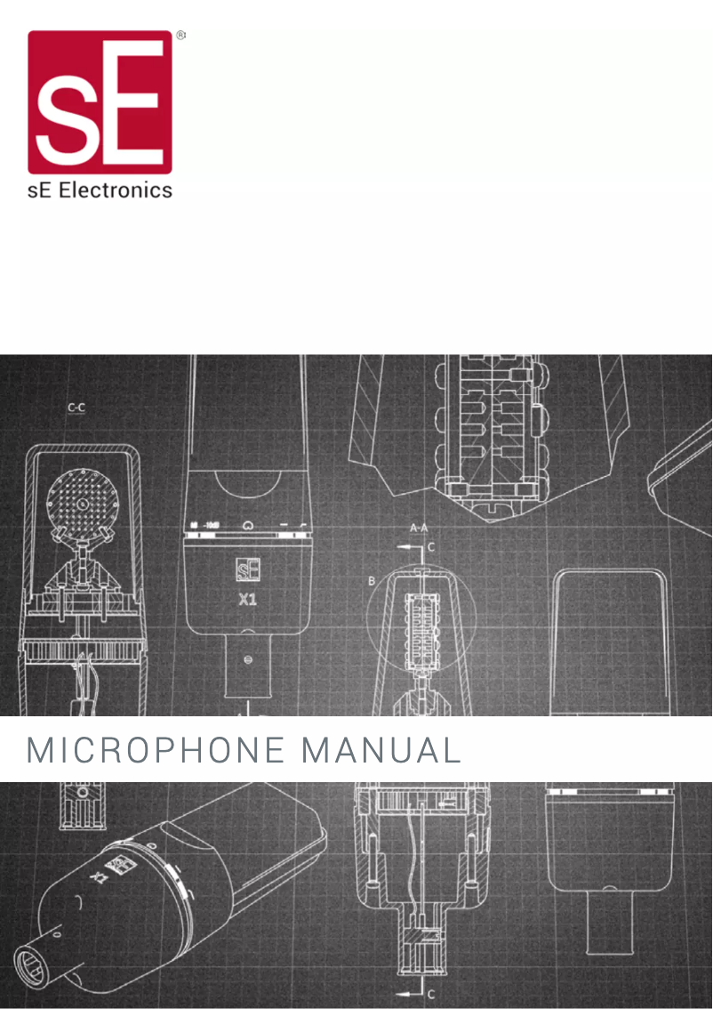 Page 1 de la notice Manuel utilisateur SE Electronics sE4400a