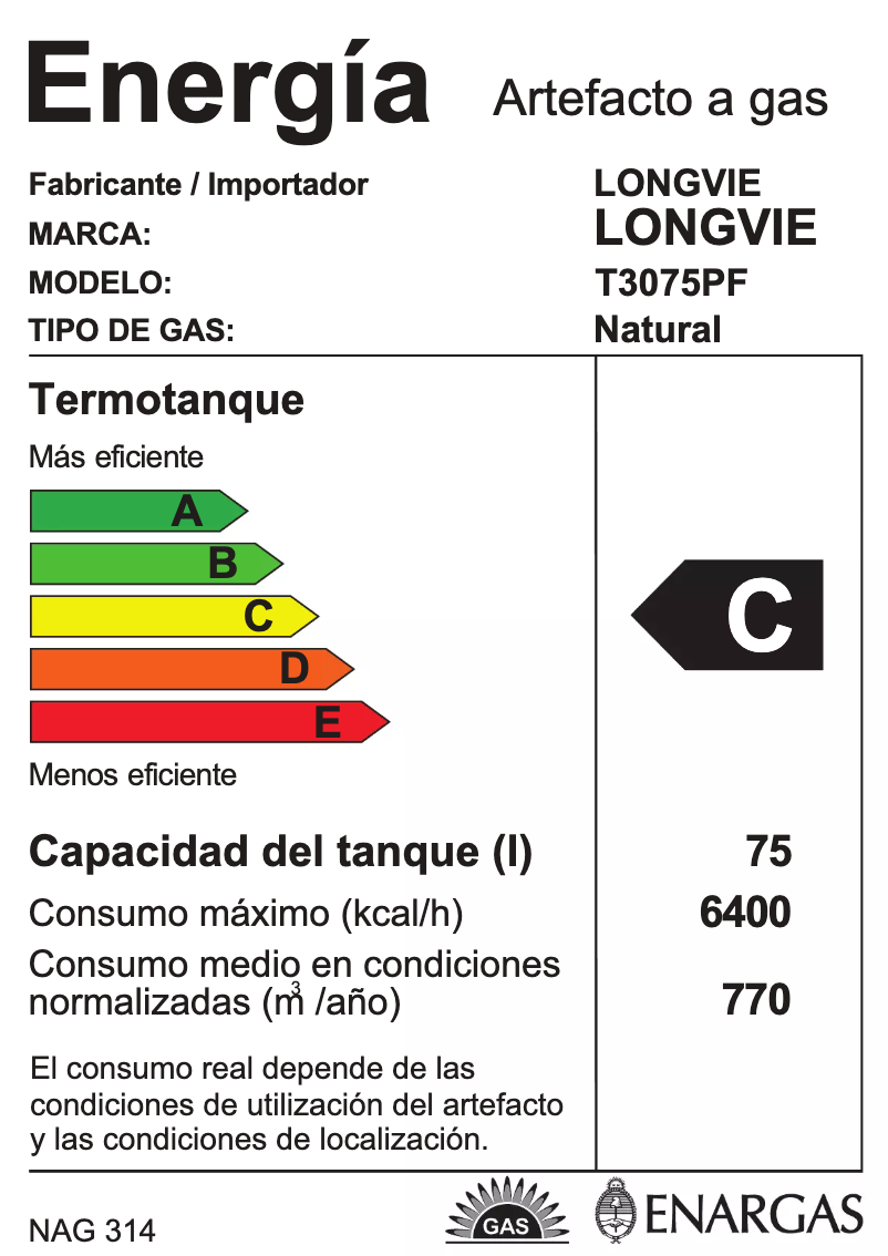 Page n°1 - Manuel utilisateur Longvie T3075PF