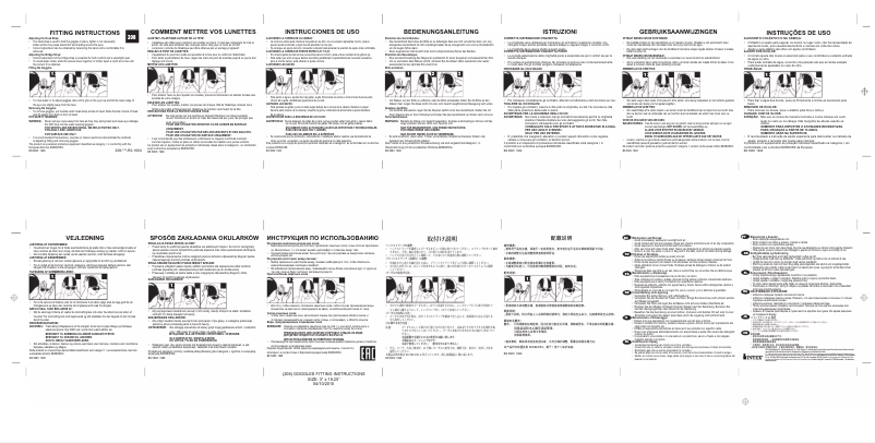 Page 1 de la notice Manuel utilisateur Intex 55612