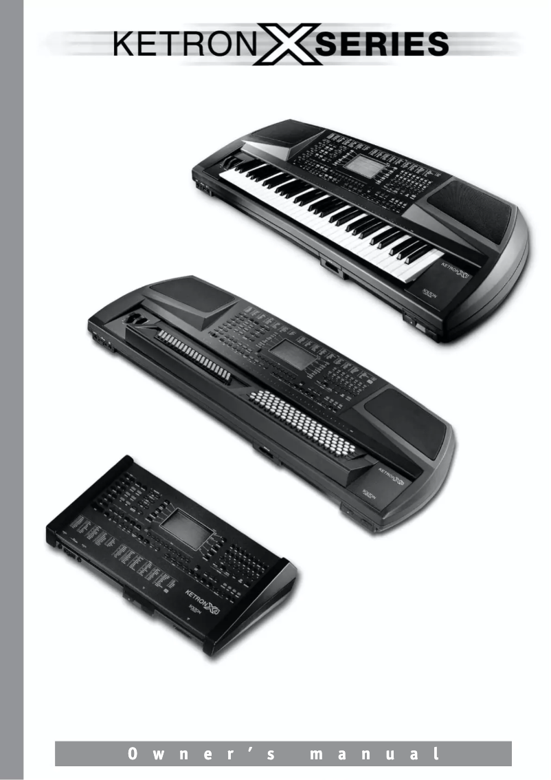 Página 1 del manual Manual de usuario Ketron X8