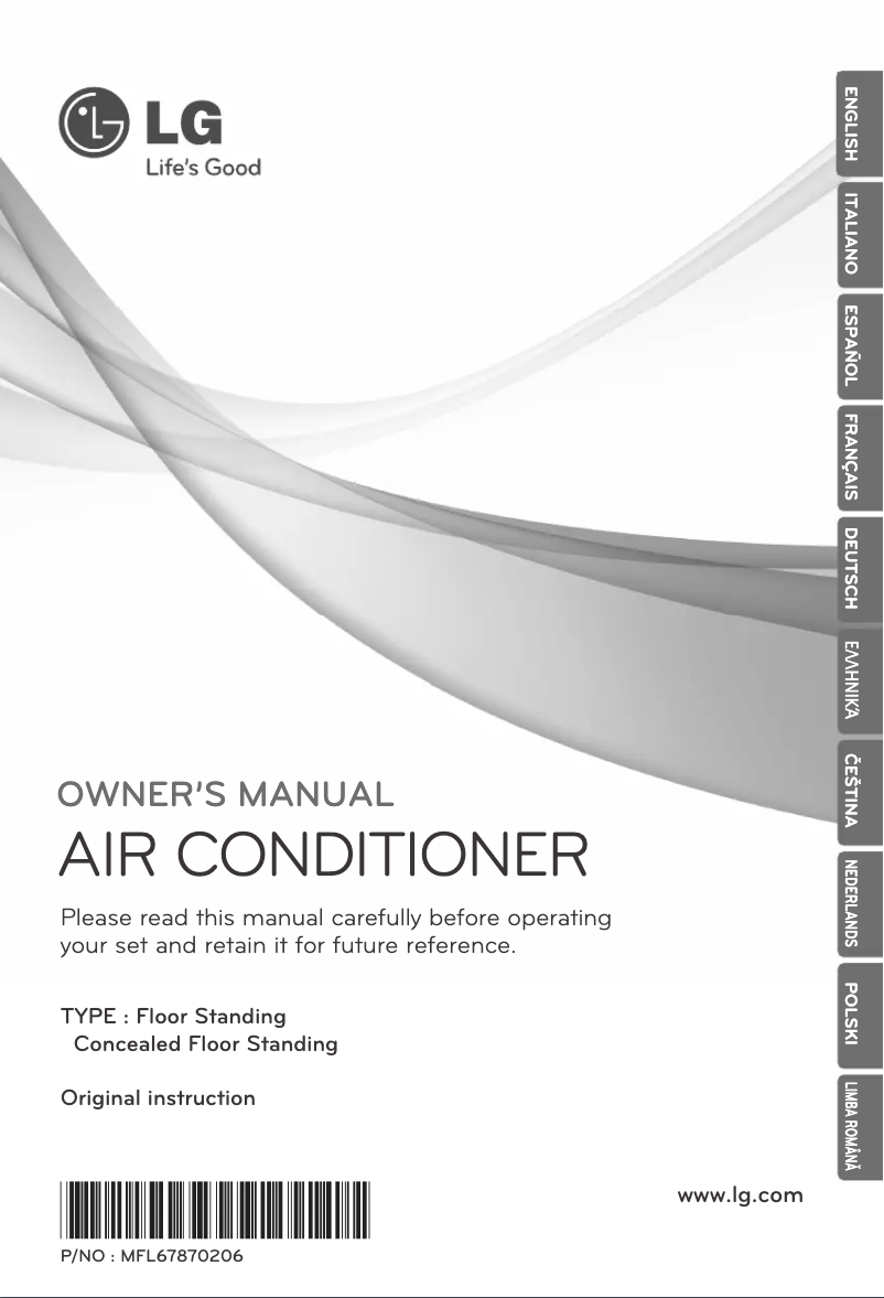 Página 1 del manual Manual de usuario LG ARNU07GCEA4