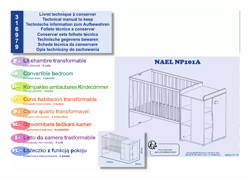 Page n°1 - Manuel utilisateur Sauthon Nael NP101A 316979