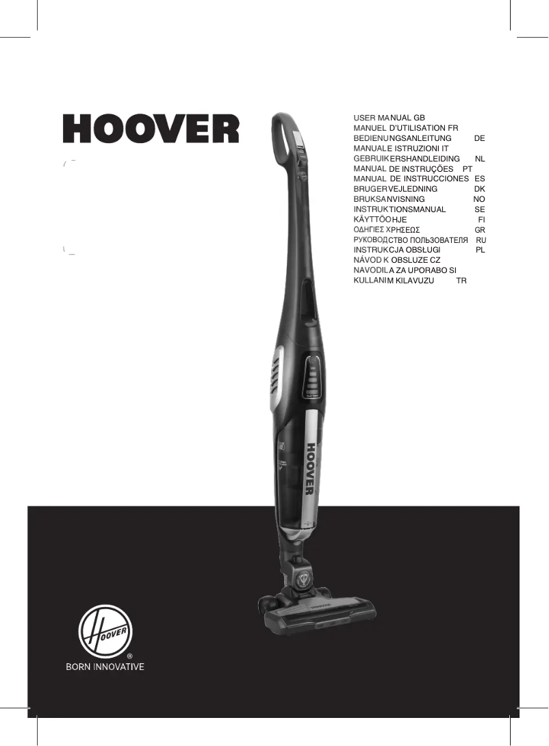 Page n°1 - Manuel utilisateur Hoover Athen Evo ATV252RM/1 011