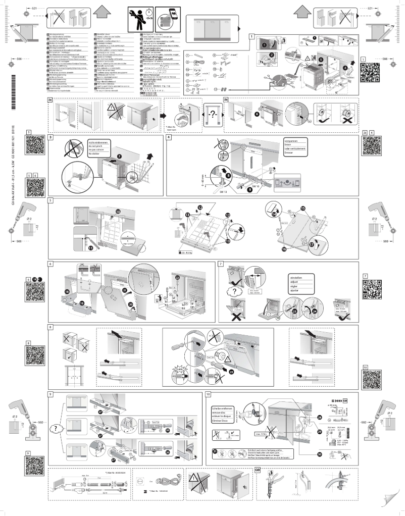 Image de la première page du manuel de l'appareil SMV4ENX06E
