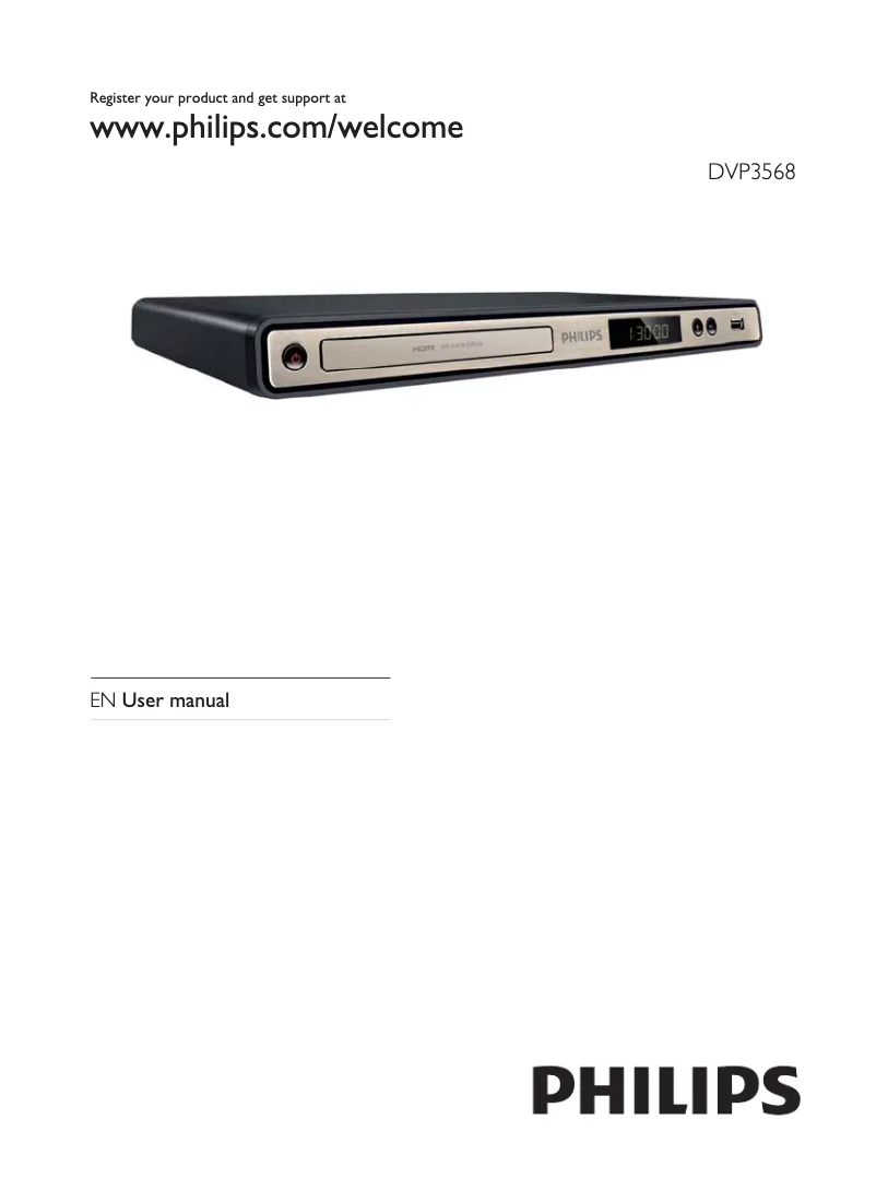Imagen de la primera página del manual del dispositivo DVP3568