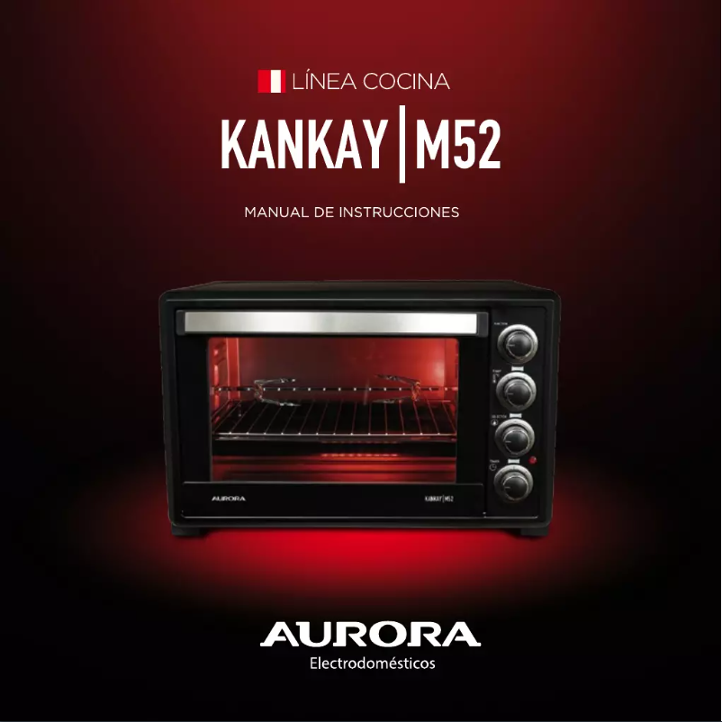 Image de la première page du manuel de l'appareil Kankay M52