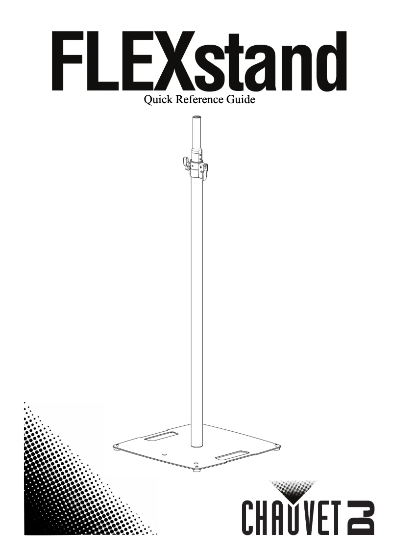 Page 1 of the manual User Manual Chauvet FLEXstand