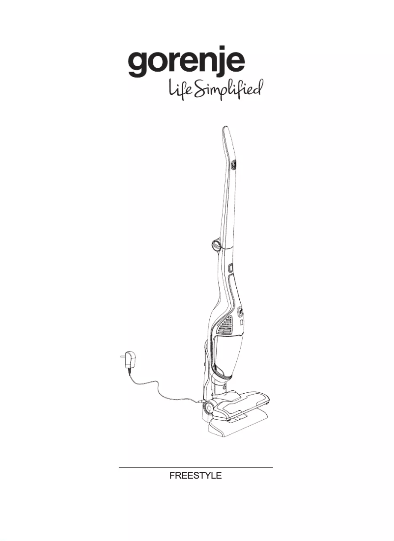 Image de la première page du manuel de l'appareil SVC216FS