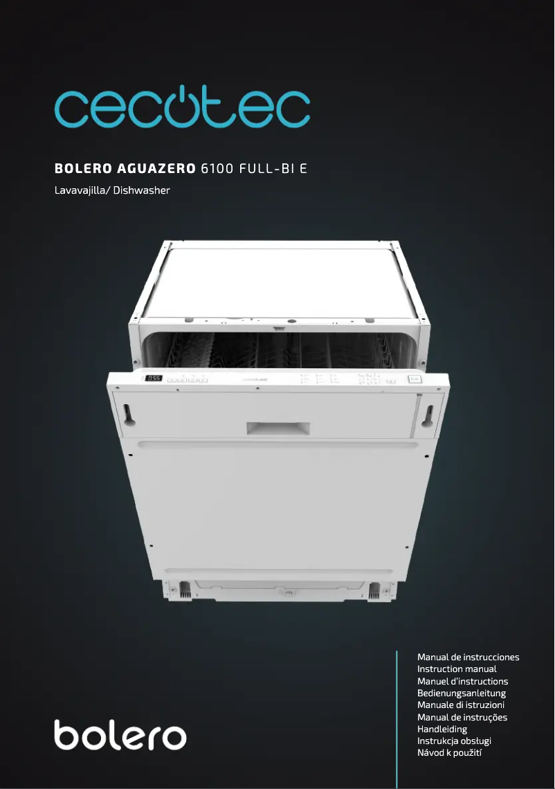 Page n°1 - Manuel utilisateur Cecotec Bolero Aguazero 6100 Full Built-in E
