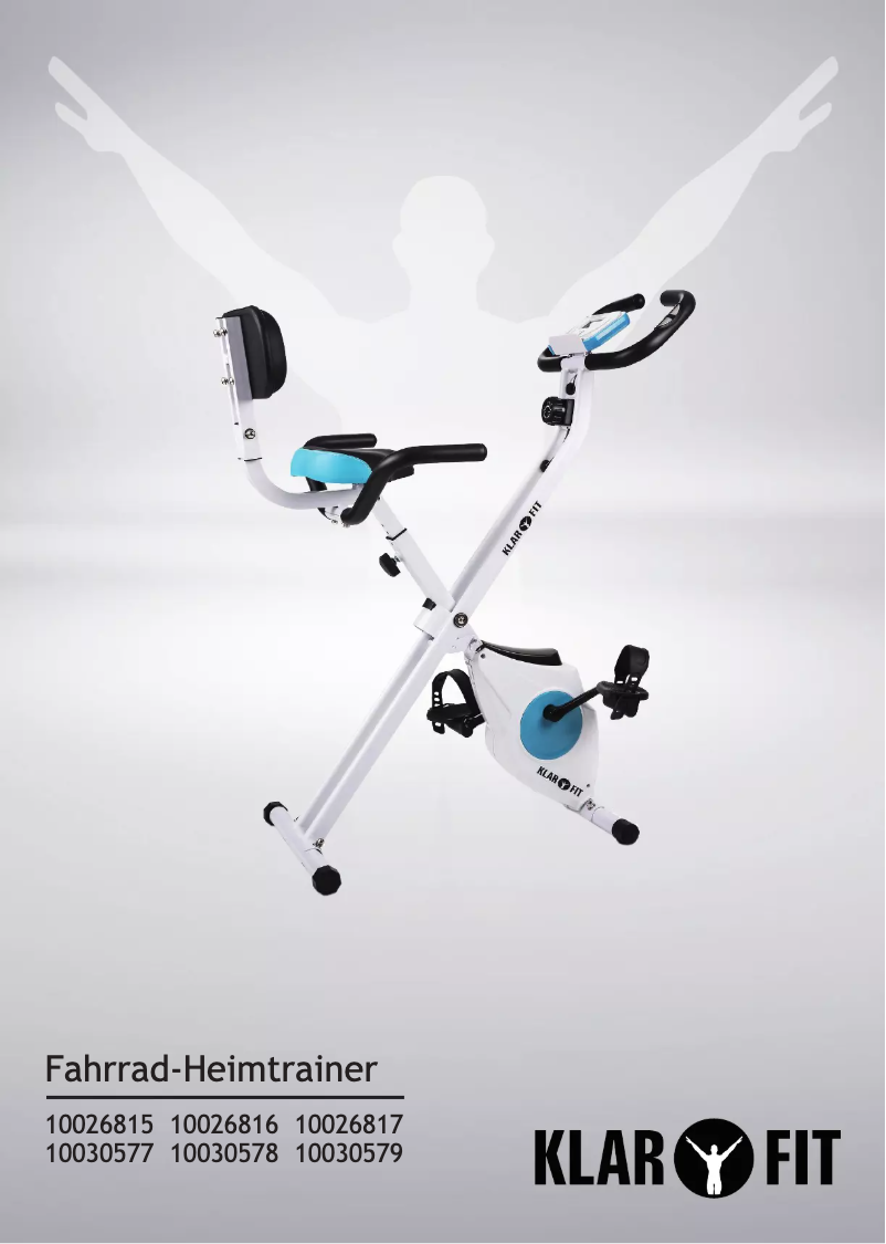 Page 1 de la notice Manuel utilisateur Klarfit Azura CF