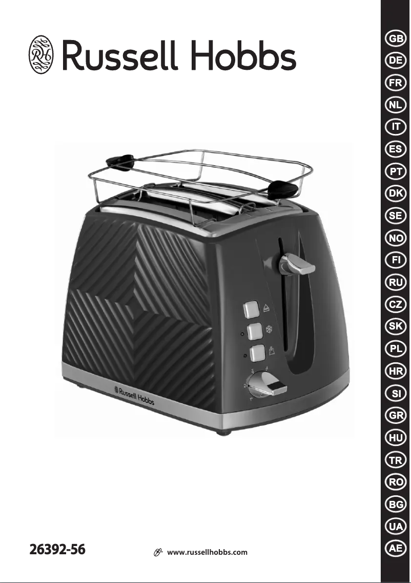 Page n°1 - Manuel utilisateur Russell Hobbs 26392-56