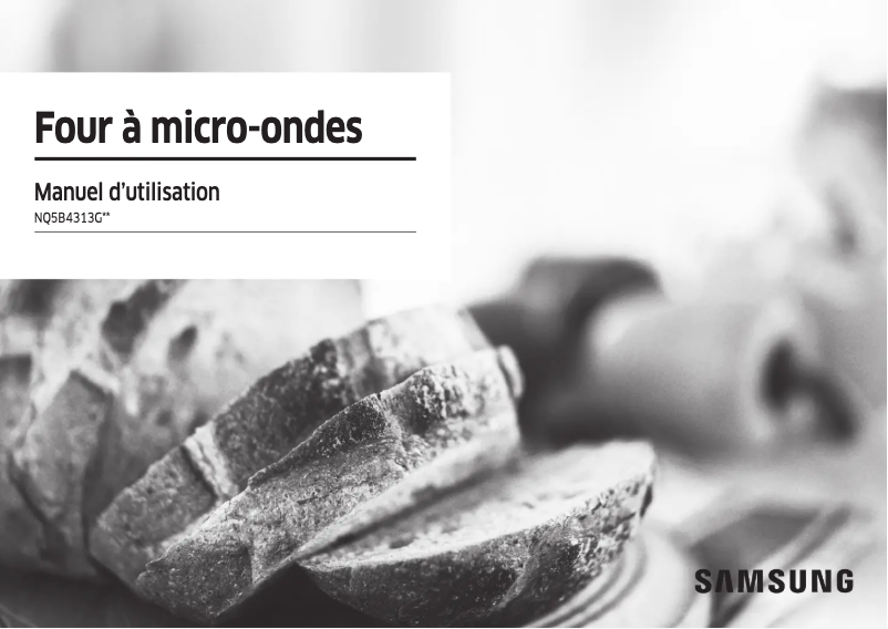 Image de la première page du manuel de l'appareil NQ5B4313GBK