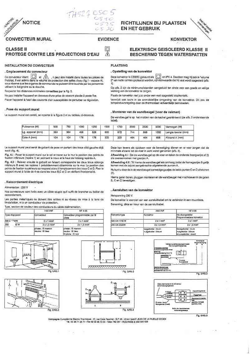 Image de la première page du manuel de l'appareil T 150 EBS