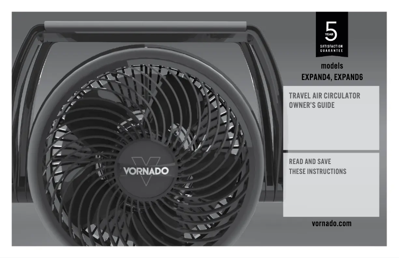 Image de la première page du manuel de l'appareil EXPAND6