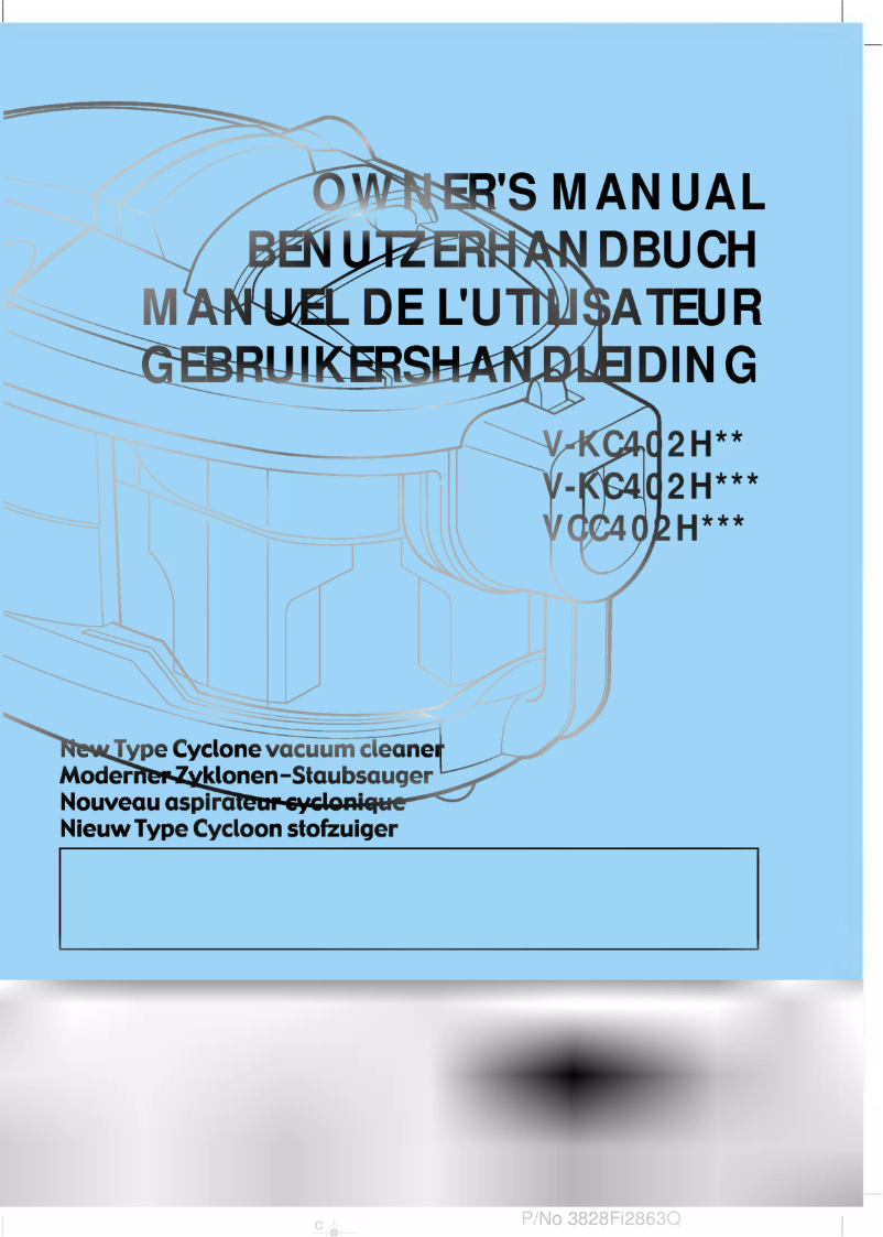 Page n°1 - Manuel utilisateur LG V-KC402HTQU