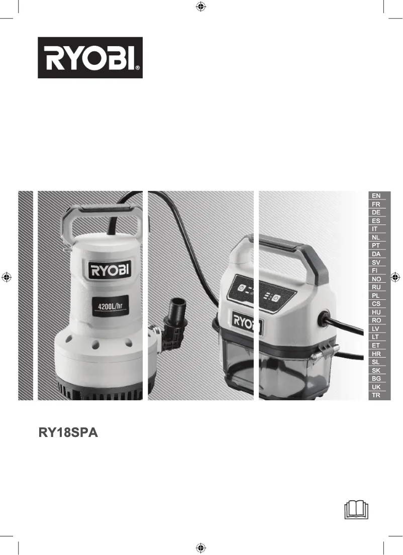 Image de la première page du manuel de l'appareil One+ RY18SPA