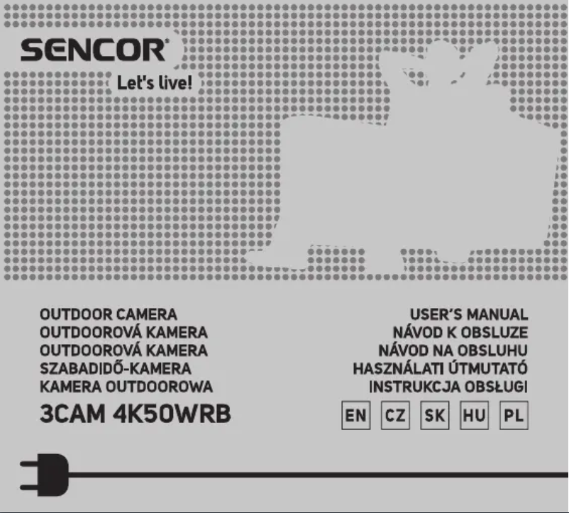 Image de la première page du manuel de l'appareil 3CAM 4K5OWRB
