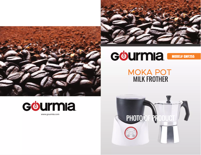 Page n°1 - Manuel utilisateur Gourmia GMF255