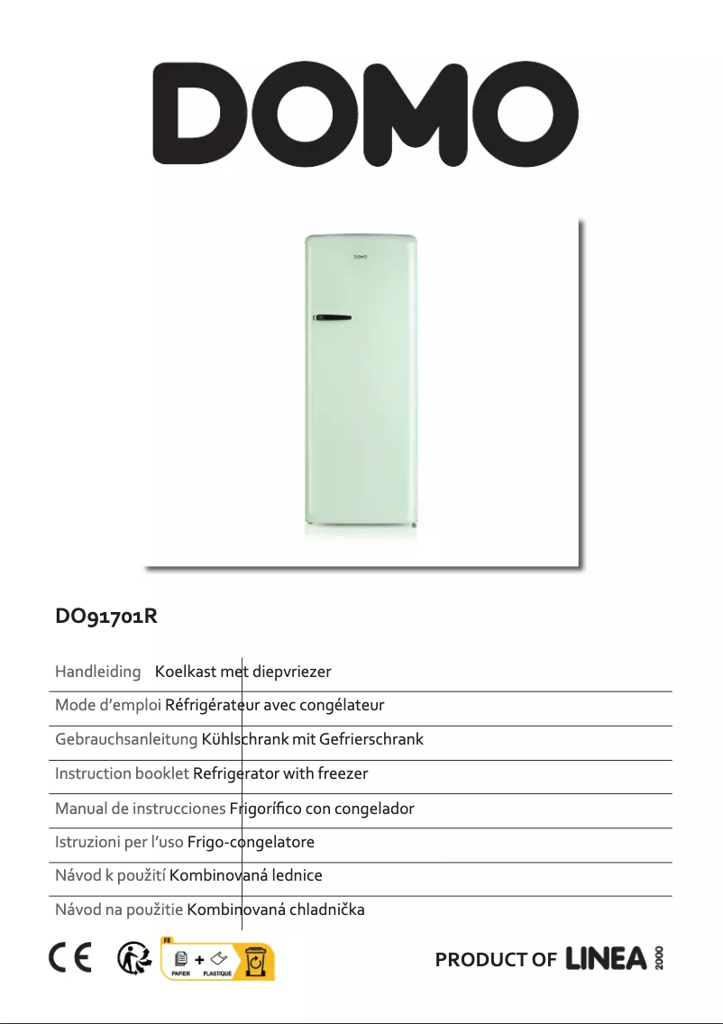 Page n°1 - Manuel utilisateur Domo DO91701R