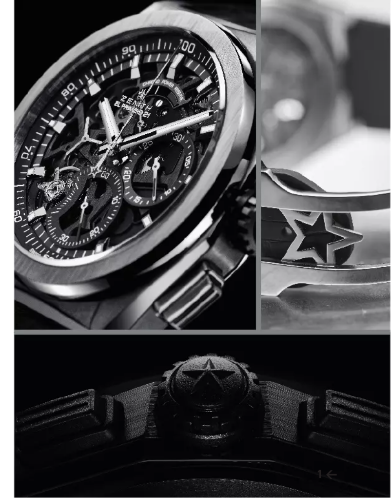 Image de la première page du manuel de l'appareil Defy El Primero 21 49.9000.9004/78.R782