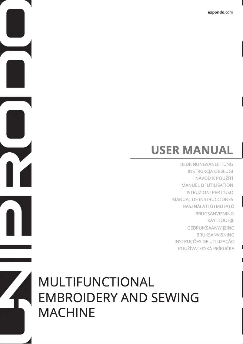 Image de la première page du manuel de l'appareil ACENDER 2.0