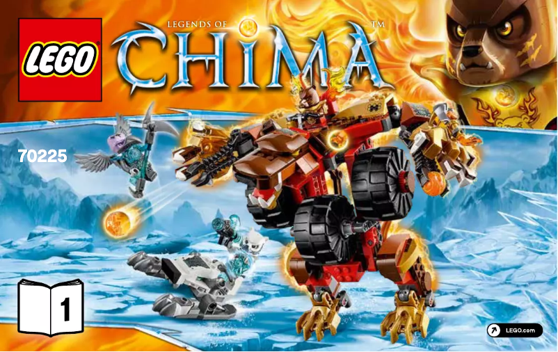 Page 1 de la notice Manuel utilisateur Lego Bladvic’s Rumble Bear