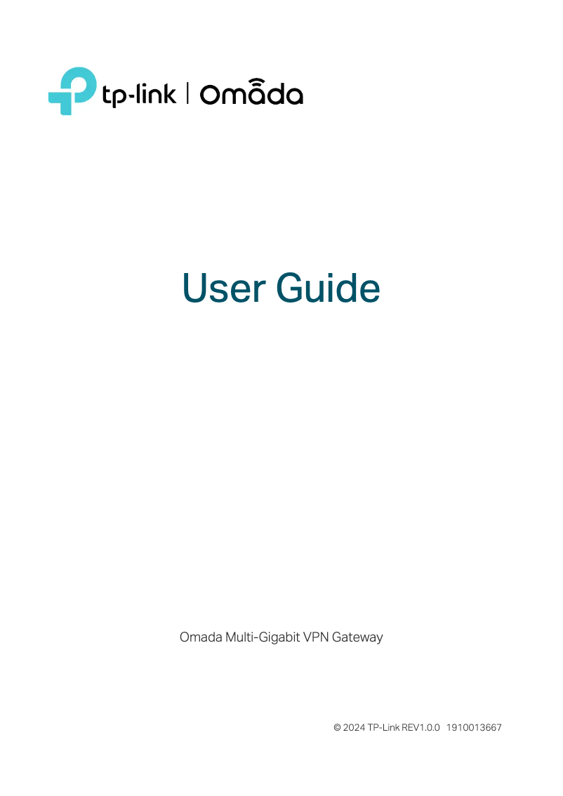 Página 1 del manual Manual de usuario TP-Link Omada ER7412-M2