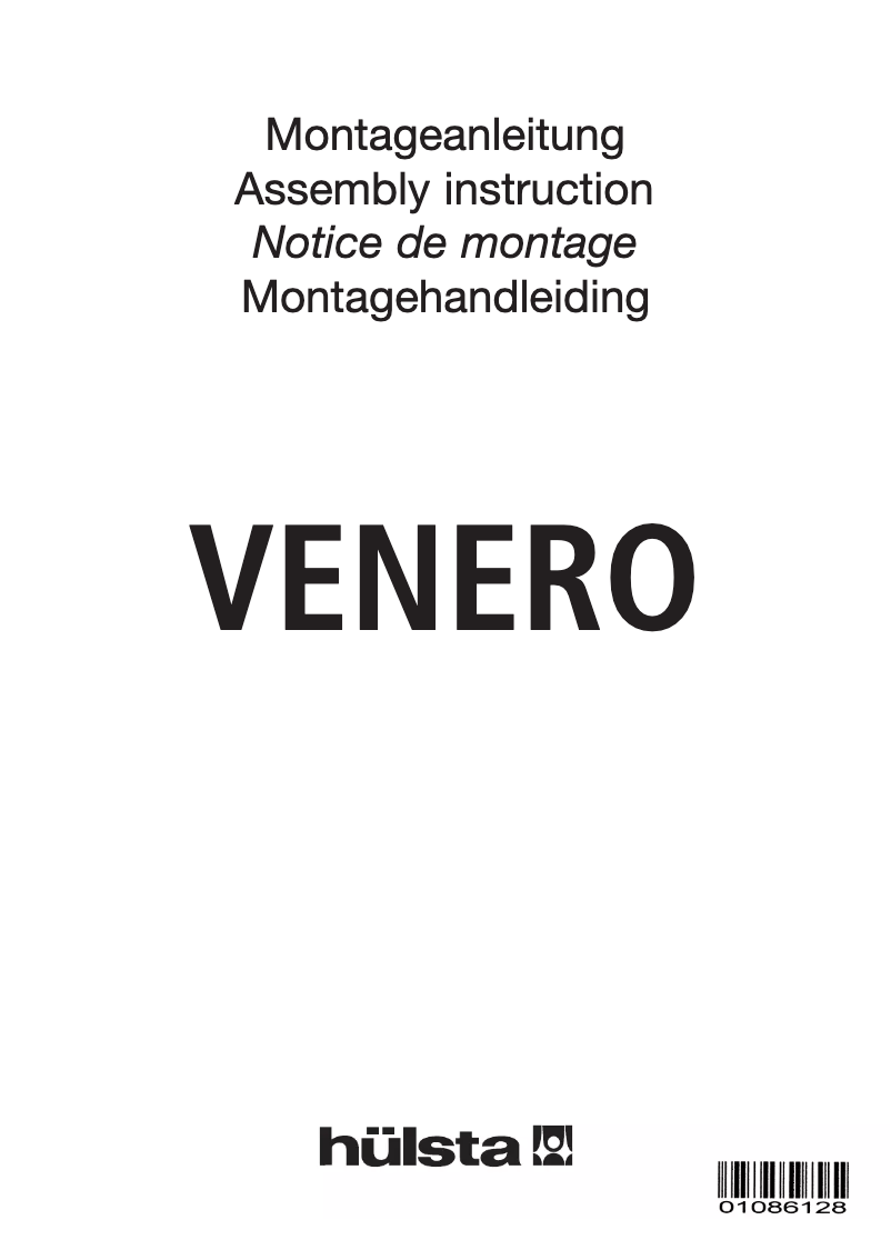 Página 1 del manual Manual de usuario Hülsta VENERO