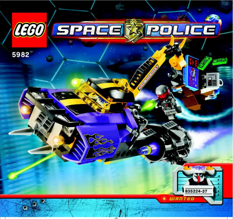 Page 1 de la notice Manuel utilisateur Lego Ninjago 9579