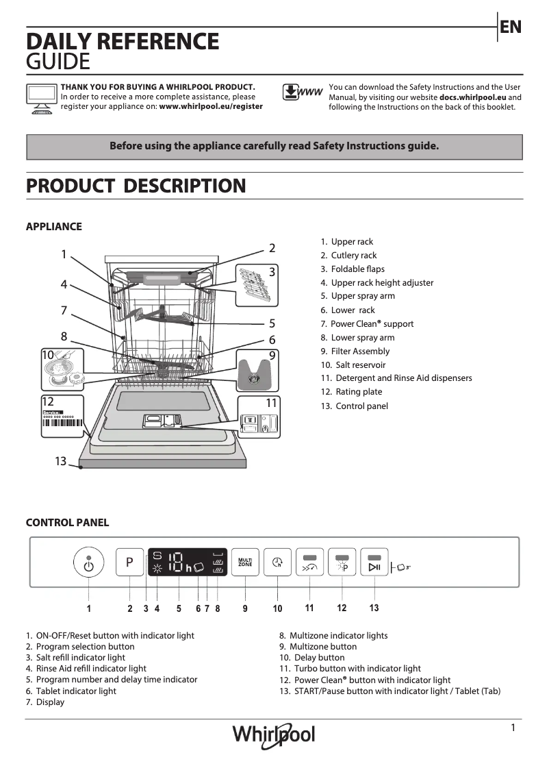 Image de la première page du manuel de l'appareil WIO 3O26 PL