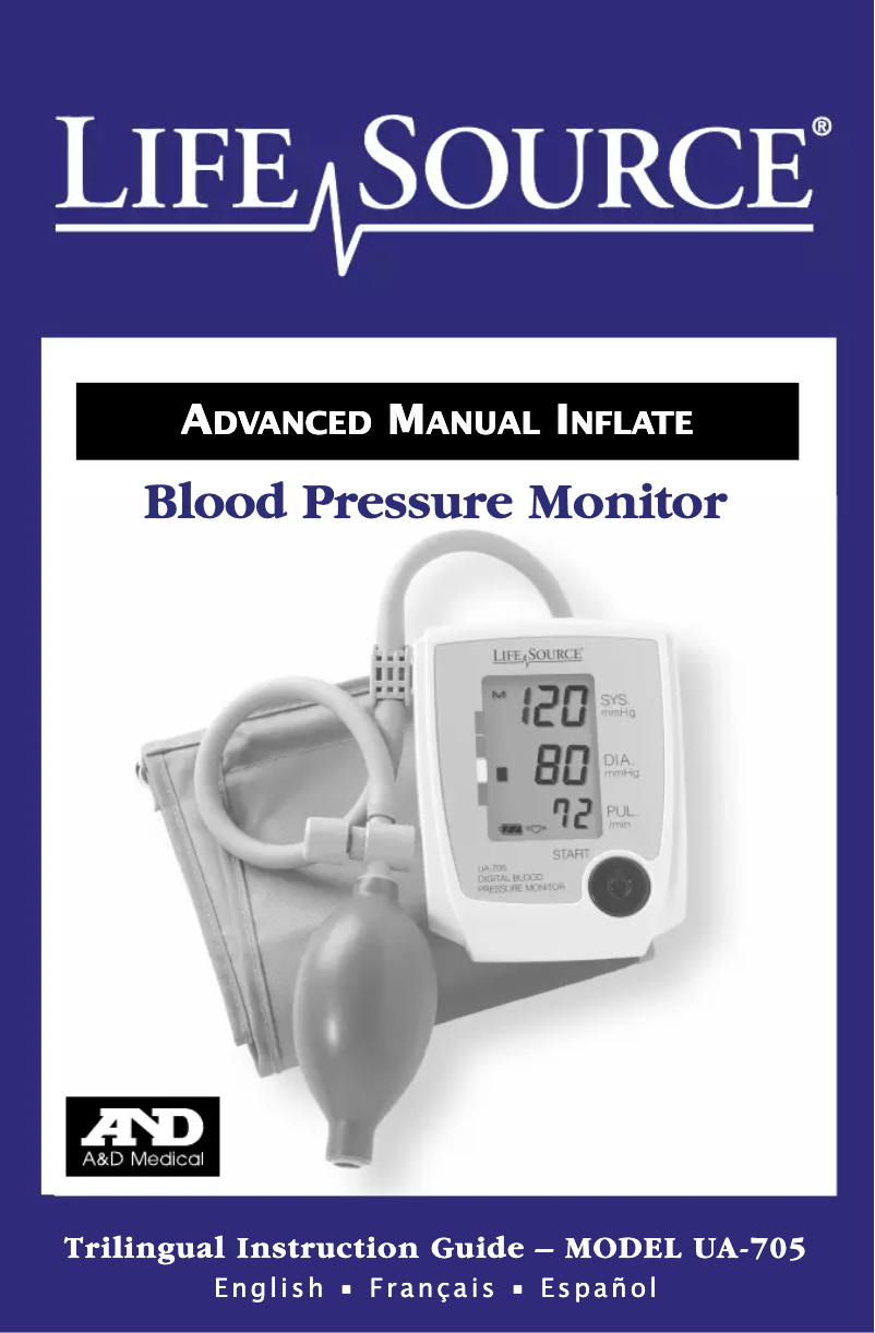 Image de la première page du manuel de l'appareil UA-705