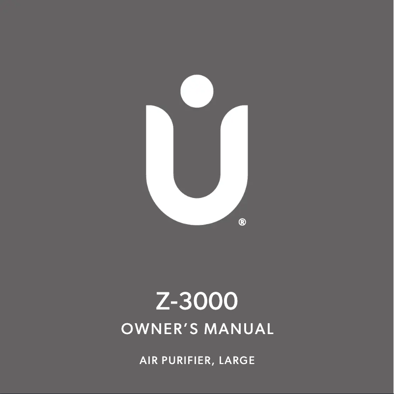 Image de la première page du manuel de l'appareil Z-3000