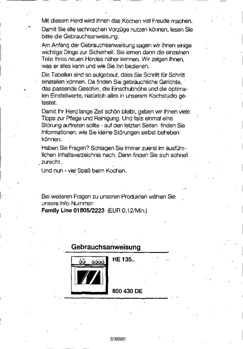 Page n°1 - Manuel utilisateur Siemens HE13524