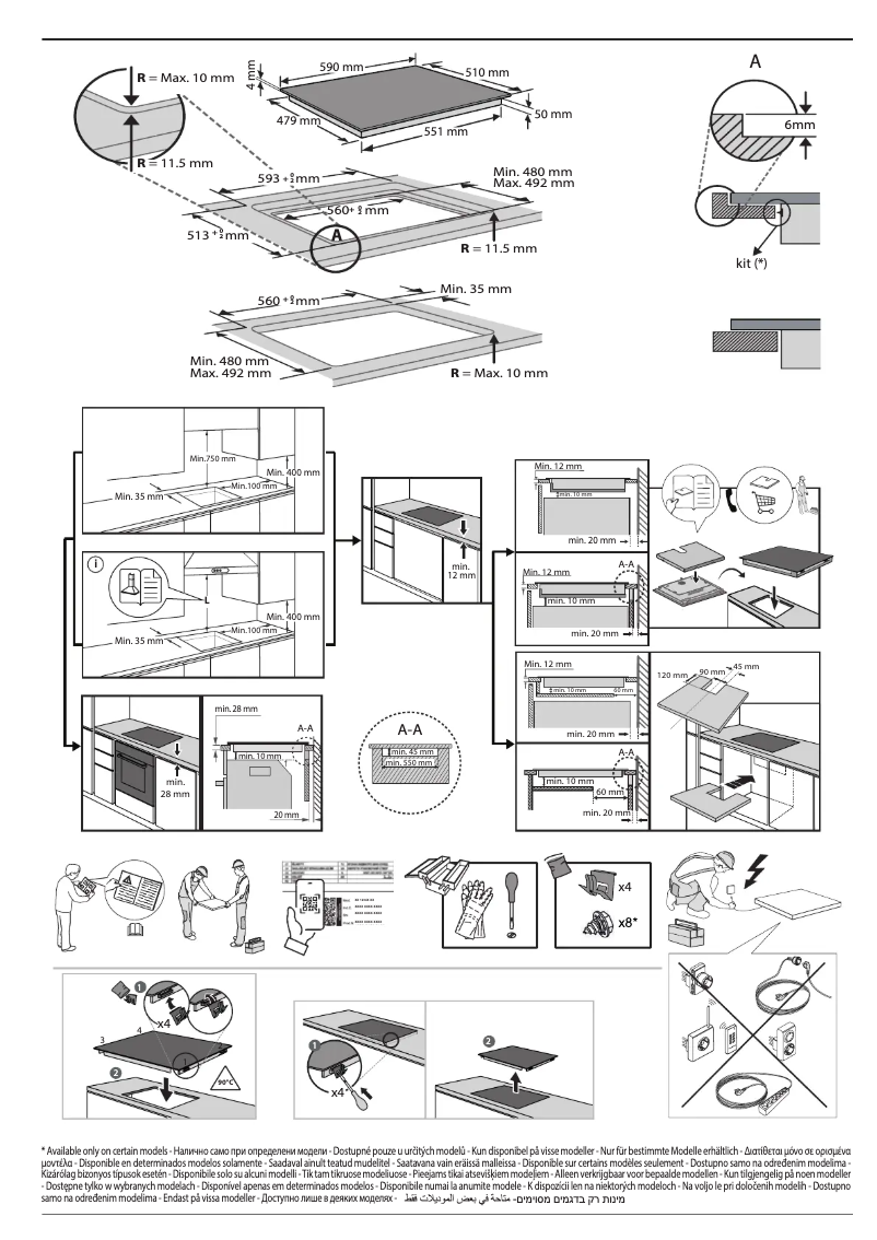 Page 1 de la notice Manuel utilisateur Whirlpool WB S4360 CPNE