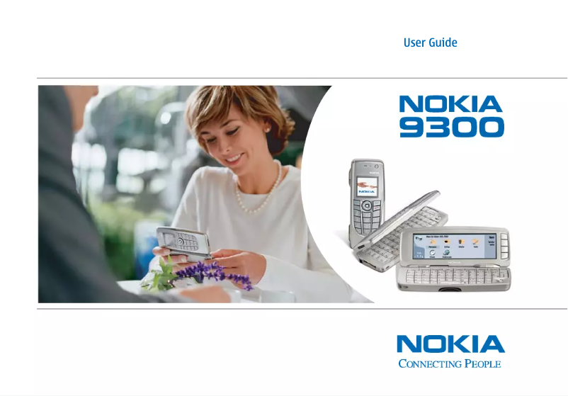 Page n°1 - Manuel utilisateur Nokia 9300