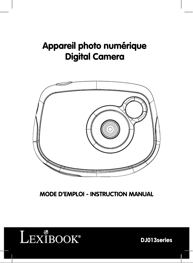 Image de la première page du manuel de l'appareil DJ013